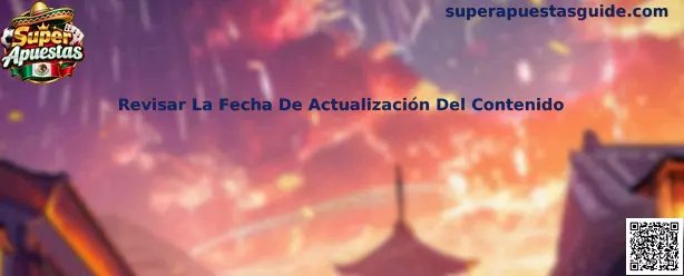 Guía de Super Apuestas para revisar la fecha de actualización del contenido y verificar la vigencia de códigos promocionales