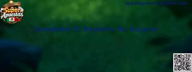 Imagen ilustrativa de la guía para completar el registro de usuario en Super Apuestas