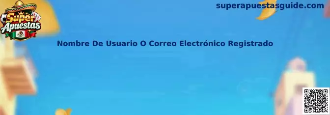 Guía de Nombre De Usuario O Correo Electrónico Registrado
