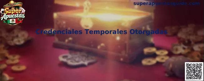 Credenciales Temporales Otorgadas